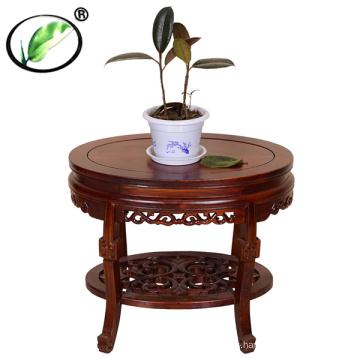 Oval bonsai solid wood pot table